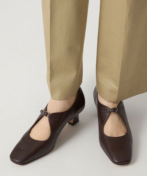ODETTE E ODILE / オデット エ オディール パンプス | センターベルトスクエア パンプス45↓↑ | 詳細22