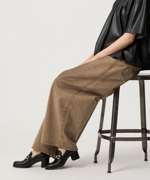 ODETTE E ODILE / オデット エ オディール パンプス | チェーンヒールアップローファーパンプス55↑ | 詳細3