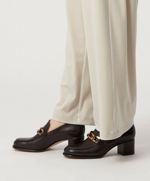 ODETTE E ODILE / オデット エ オディール パンプス | チェーンヒールアップローファーパンプス55↑ | 詳細8