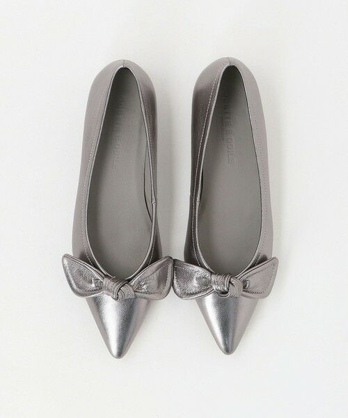 ODETTE E ODILE/オデット エ オディール ノット フラット15 SILVER 24.5cm ODETTE E ODILE/オデット エ オディール ノット フラット15 SILVER 24.5cm