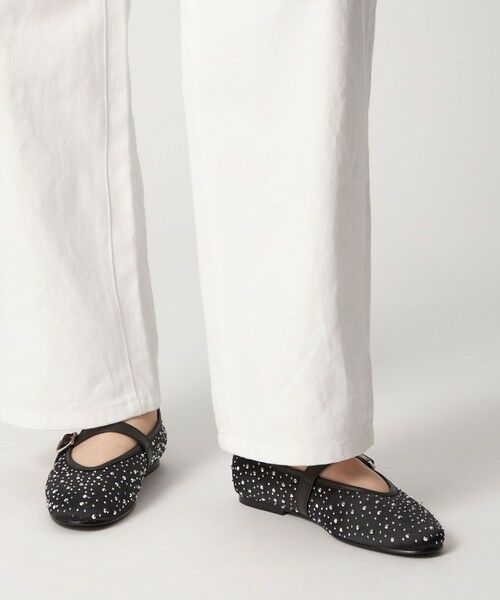 ODETTE E ODILE / オデット エ オディール フラットシューズ | サテンビジュー フラット10↑ | 詳細3