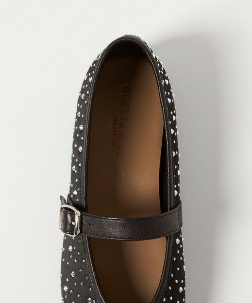 ODETTE E ODILE / オデット エ オディール フラットシューズ | サテンビジュー フラット10↑ | 詳細9