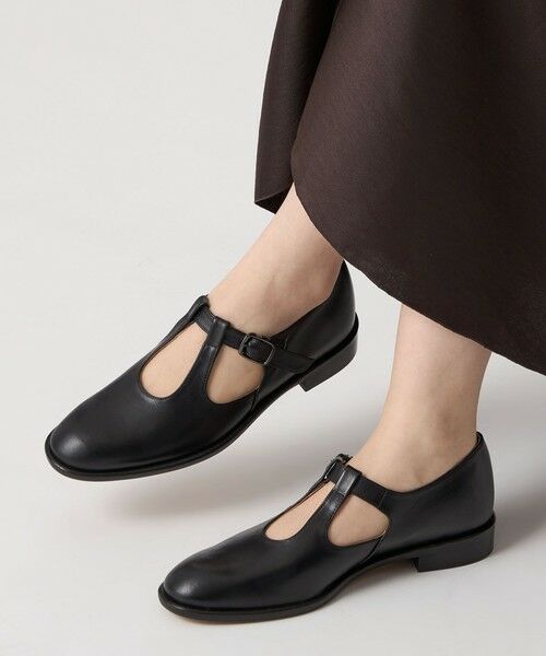 ODETTE E ODILE / オデット エ オディール フラットシューズ | ダブルTストラップ フラット25↑ | 詳細3