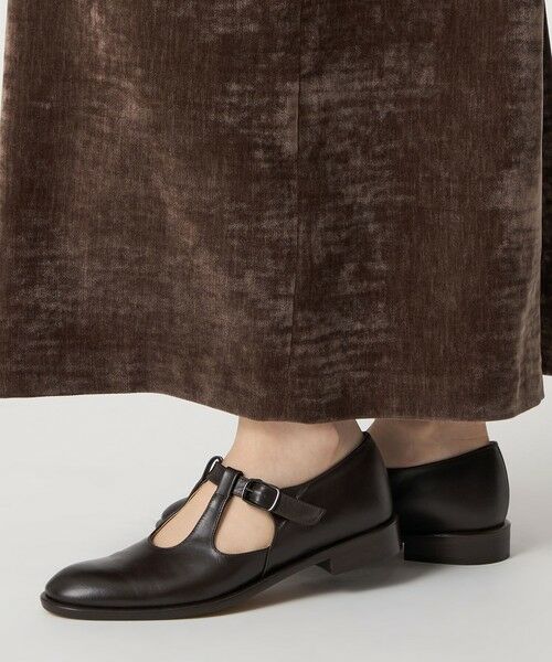 ODETTE E ODILE / オデット エ オディール フラットシューズ | ダブルTストラップ フラット25↑ | 詳細8