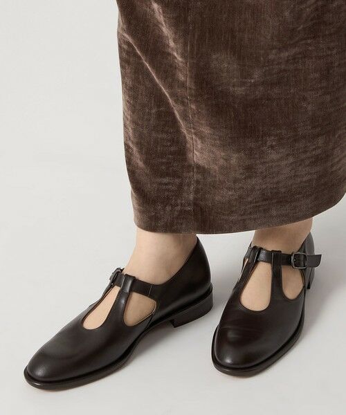 ODETTE E ODILE / オデット エ オディール フラットシューズ | ダブルTストラップ フラット25↑ | 詳細9