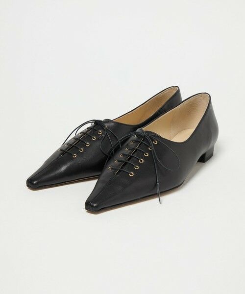 ODETTE E ODILE / オデット エ オディール フラットシューズ | ナローレースアップ フラット20↑ | 詳細4