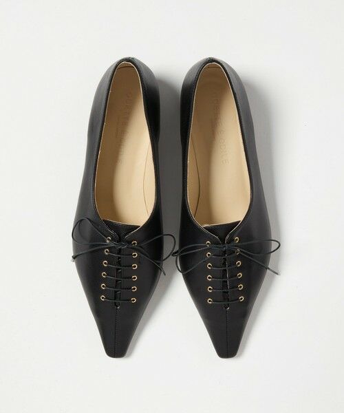 ODETTE E ODILE / オデット エ オディール フラットシューズ | ナローレースアップ フラット20↑ | 詳細5