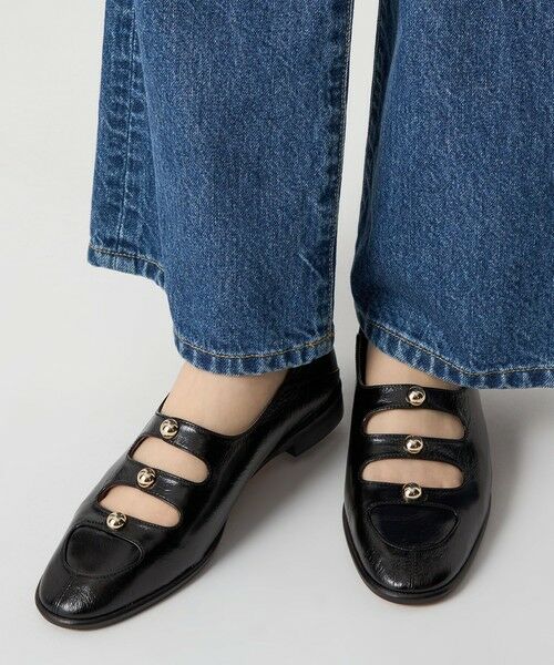 ODETTE E ODILE / オデット エ オディール フラットシューズ | スタッズトリプルベルトモカフラット20↓↑ | 詳細3