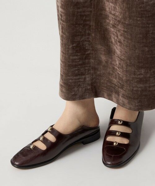 ODETTE E ODILE / オデット エ オディール フラットシューズ | スタッズトリプルベルトモカフラット20↓↑ | 詳細9