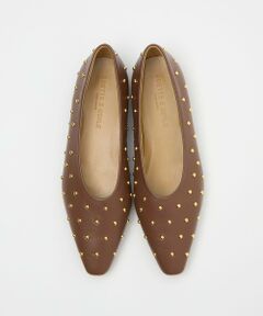 ODETTE E ODILE / オデット エ オディール フラットシューズ | メタルドット フラット10↑