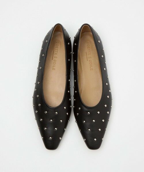 ODETTE E ODILE / オデット エ オディール フラットシューズ | メタルドット フラット10↑ | 詳細10