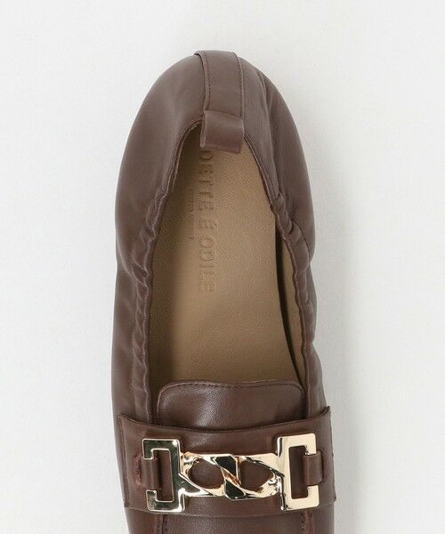 ODETTE E ODILE / オデット エ オディール フラットシューズ | ギャザービットモカ フラット15↑ | 詳細15