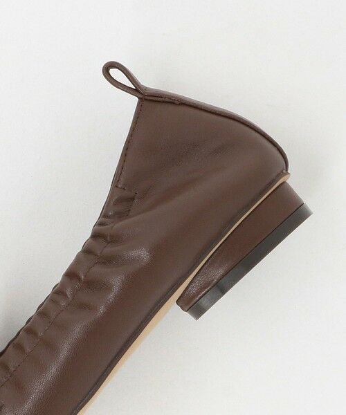 ODETTE E ODILE / オデット エ オディール フラットシューズ | ギャザービットモカ フラット15↑ | 詳細17