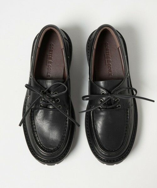 ODETTE E ODILE / オデット エ オディール フラットシューズ | レースアップモカシン フラット45↑ | 詳細5