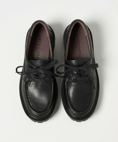 ODETTE E ODILE / オデット エ オディール フラットシューズ | レースアップモカシン フラット45↑ | 詳細8