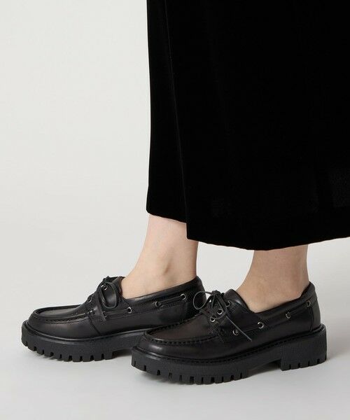 ODETTE E ODILE / オデット エ オディール フラットシューズ | レースアップモカシン フラット45↑ | 詳細2