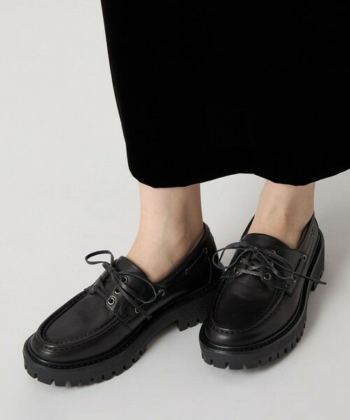 ODETTE E ODILE / オデット エ オディール フラットシューズ | レースアップモカシン フラット45↑ | 詳細3