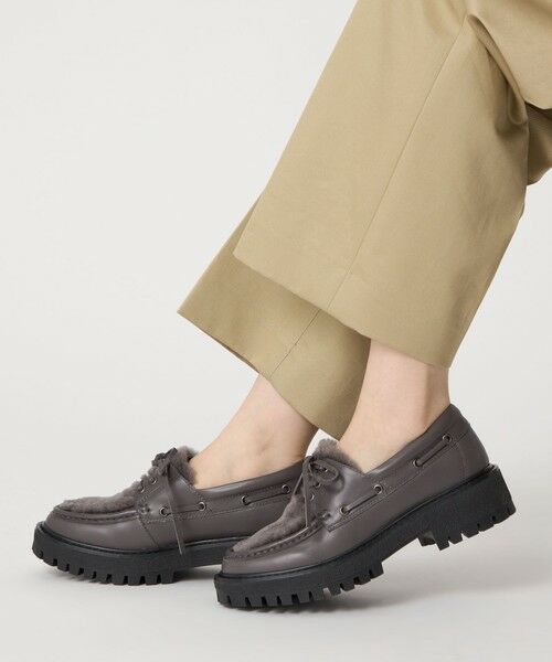 ODETTE E ODILE / オデット エ オディール フラットシューズ | レースアップモカシン フラット45↑ | 詳細11