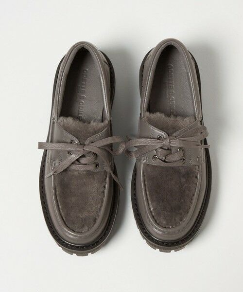 ODETTE E ODILE / オデット エ オディール フラットシューズ | レースアップモカシン フラット45↑ | 詳細23