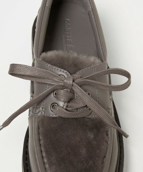 ODETTE E ODILE / オデット エ オディール フラットシューズ | レースアップモカシン フラット45↑ | 詳細24