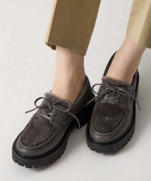 ODETTE E ODILE / オデット エ オディール フラットシューズ | レースアップモカシン フラット45↑ | 詳細13