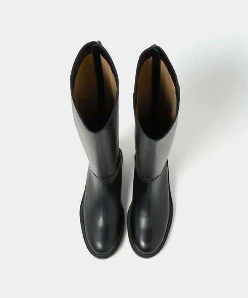 ODETTE E ODILE / オデット エ オディール ブーツ（ロング丈） | バックジップジョッキー ロングブーツ40↑ | 詳細7