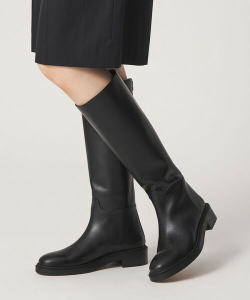 ODETTE E ODILE / オデット エ オディール ブーツ（ロング丈） | バックジップジョッキー ロングブーツ40↑ | 詳細4