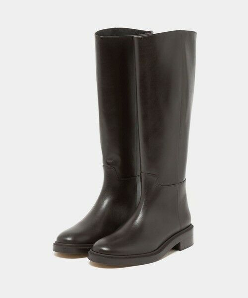 ODETTE E ODILE / オデット エ オディール ブーツ（ロング丈） | バックジップジョッキー ロングブーツ40↑ | 詳細10