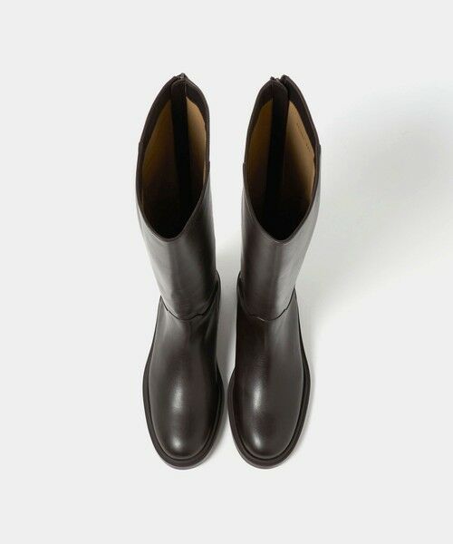 ODETTE E ODILE / オデット エ オディール ブーツ（ロング丈） | バックジップジョッキー ロングブーツ40↑ | 詳細11