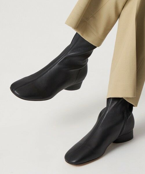 ODETTE E ODILE / オデット エ オディール ブーツ（ショート丈） | ソフトストレッチ ショートブーツ25↑ | 詳細8