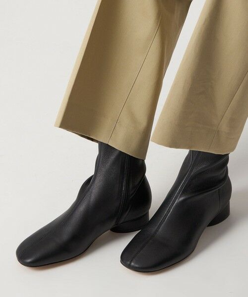 ODETTE E ODILE / オデット エ オディール ブーツ（ショート丈） | ソフトストレッチ ショートブーツ25↑ | 詳細9