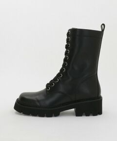 ODETTE E ODILE / オデット エ オディール ブーツ（ショート丈） | スクエアレースアップ ショートブーツ55↑