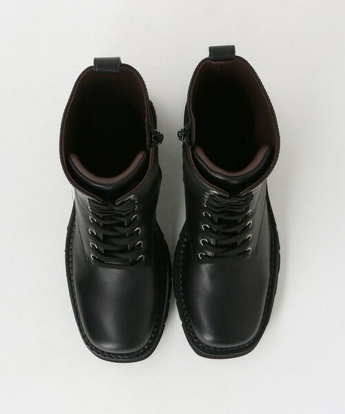 ODETTE E ODILE / オデット エ オディール ブーツ（ショート丈） | スクエアレースアップ ショートブーツ55↑ | 詳細3