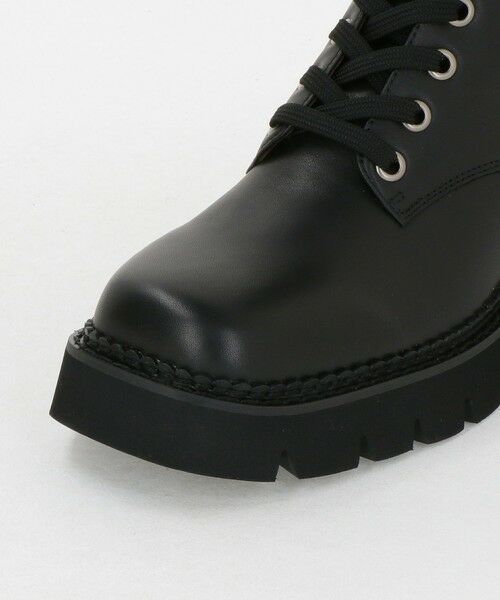 ODETTE E ODILE / オデット エ オディール ブーツ（ショート丈） | スクエアレースアップ ショートブーツ55↑ | 詳細4
