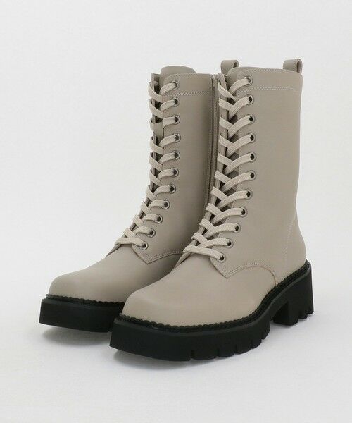 ODETTE E ODILE / オデット エ オディール ブーツ（ショート丈） | スクエアレースアップ ショートブーツ55↑ | 詳細7