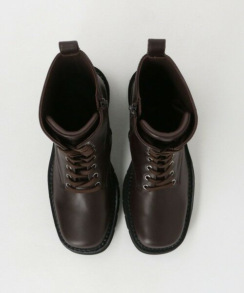 ODETTE E ODILE / オデット エ オディール ブーツ（ショート丈） | スクエアレースアップ ショートブーツ55↑ | 詳細20