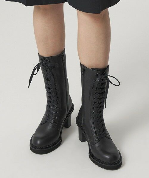 ODETTE E ODILE / オデット エ オディール ブーツ（ショート丈） | レースアップヒール ショートブーツ80↑ | 詳細3