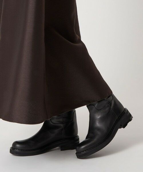 ODETTE E ODILE / オデット エ オディール ブーツ（ショート丈） | ダブルウェルトプレーン ハーフ ショートブーツ40 | 詳細1