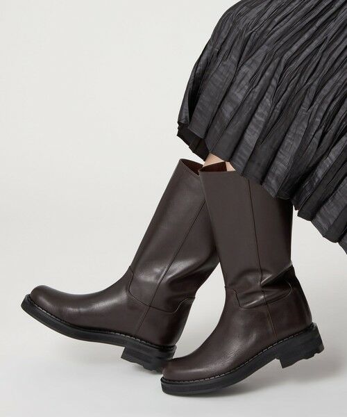 ODETTE E ODILE / オデット エ オディール ブーツ（ショート丈） | ダブルウェルトプレーン ハーフ ショートブーツ40 | 詳細7