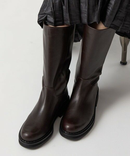ODETTE E ODILE / オデット エ オディール ブーツ（ショート丈） | ダブルウェルトプレーン ハーフ ショートブーツ40 | 詳細9