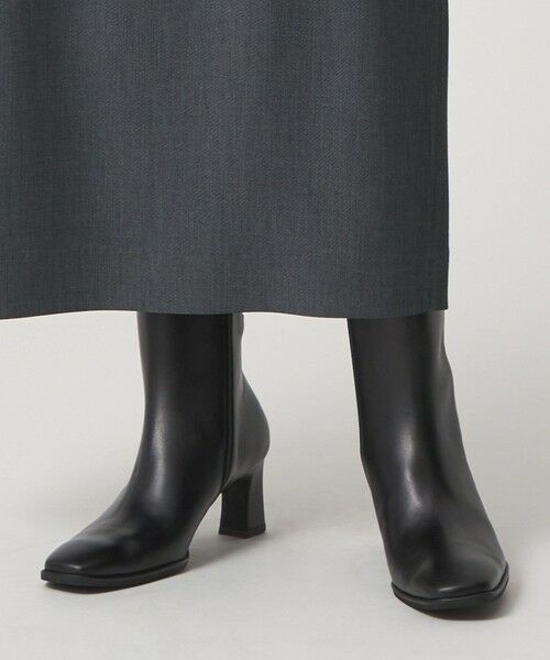 ODETTE E ODILE / オデット エ オディール ブーツ（ショート丈） | スクエアプレーン ショートブーツ60↑ | 詳細1