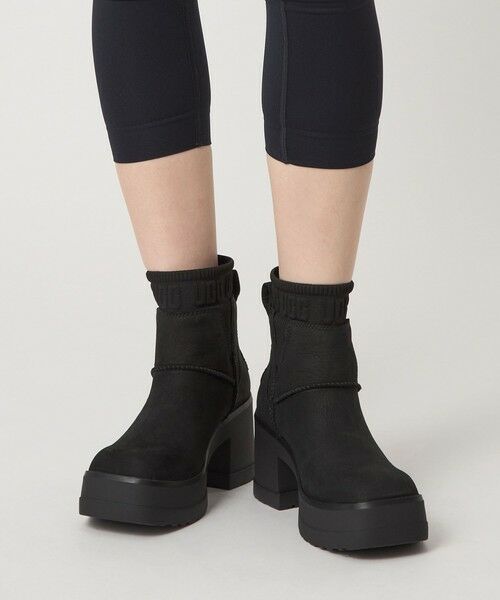 ODETTE E ODILE / オデット エ オディール ブーツ（ショート丈） | ＜UGG＞W MOXY CHELSEA BLK | 詳細1