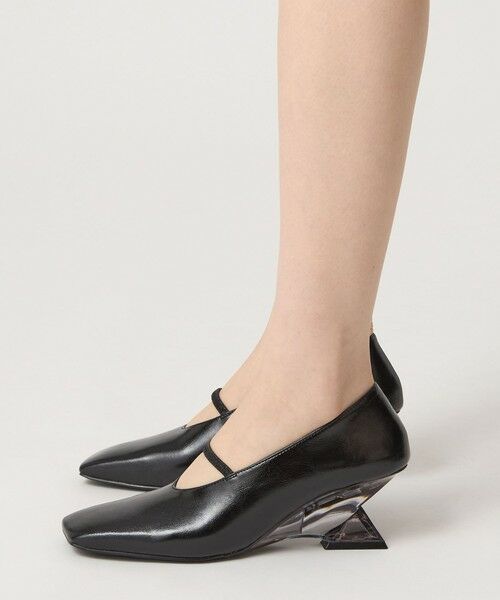 ODETTE E ODILE / オデット エ オディール パンプス | ＜SY＞ クリアウェッジ パンプス60↑ | 詳細8