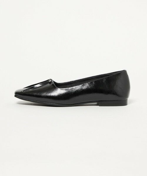 ODETTE E ODILE/オデット エ オディール <SY> メタルバータック フラット15↑ BLACK 23.5cm ODETTE E ODILE/オデット エ オディール <SY> メタルバータック フラット15↑ BLACK 23.5cm