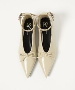 ODETTE E ODILE / オデット エ オディール フラットシューズ | ＜SY＞ ポインテッドリボンベルト フラット15↑