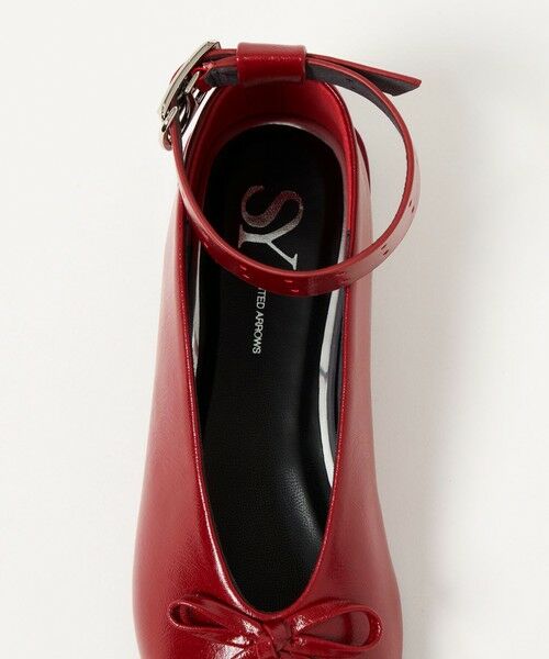 ODETTE E ODILE / オデット エ オディール フラットシューズ | ＜SY＞ ポインテッドリボンベルト フラット15↑ | 詳細15