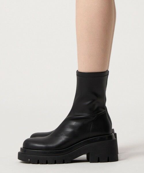 ODETTE E ODILE / オデット エ オディール ブーツ（ショート丈） | ＜SY＞ タンクソールスト ショートブーツ75↑ | 詳細13