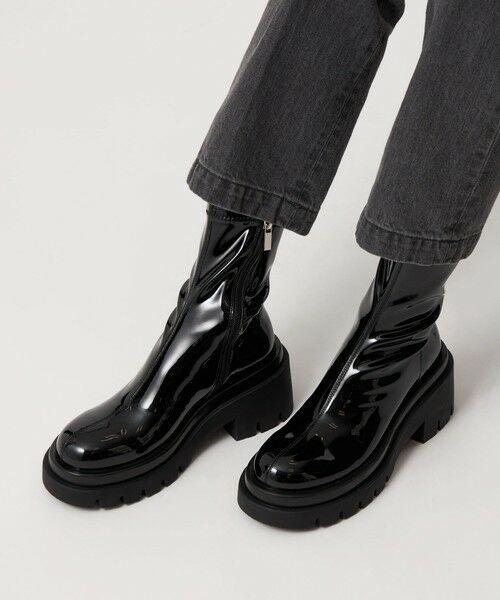 ODETTE E ODILE / オデット エ オディール ブーツ（ショート丈） | ＜SY＞ タンクソールスト ショートブーツ75↑ | 詳細17