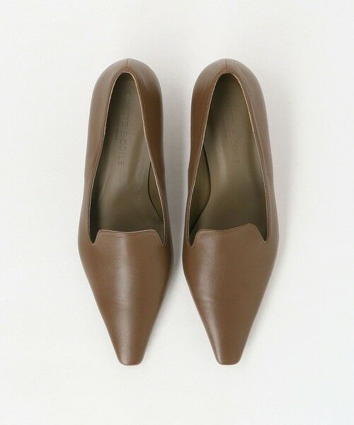 ODETTE E ODILE / オデット エ オディール パンプス | ディープナロースクエア パンプス40↑ | 詳細8