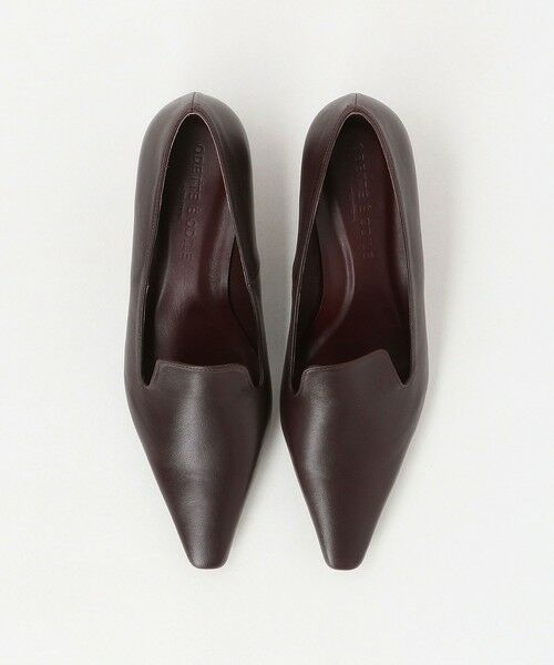 ODETTE E ODILE / オデット エ オディール パンプス | ディープナロースクエア パンプス40↑ | 詳細17